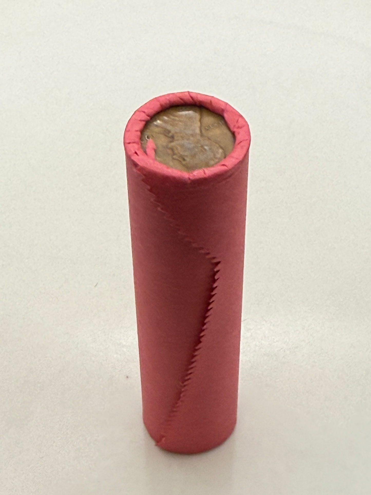 Red Wheat Penny Rolls with a Silver Barber Dime Ender