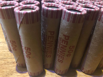 Wheat & Indian Head Cent Rolls (1859–1958)