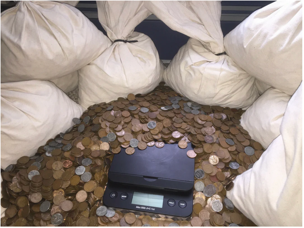 One Pound Bank Bags of Lincoln Wheat Cents (1909–1958)