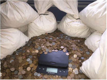 One Pound Bank Bags of Lincoln Wheat Cents (1909–1958)