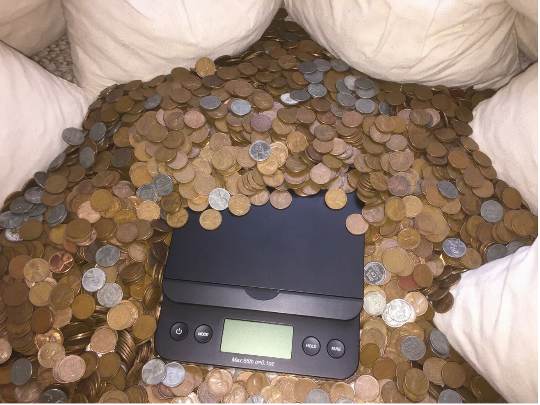 One Pound Bank Bags of Lincoln Wheat Cents (1909–1958)
