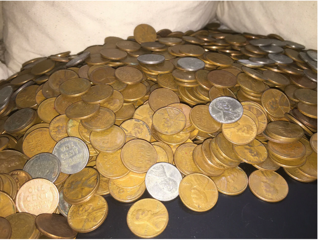 One Pound Bank Bags of Lincoln Wheat Cents (1909–1958)